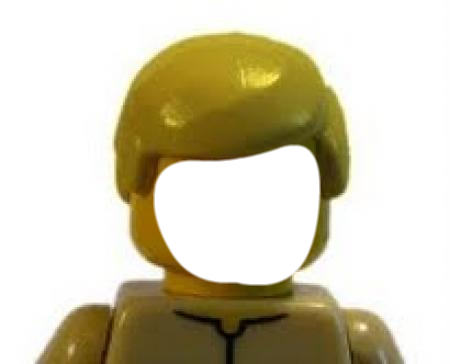 lego figure blonde hair